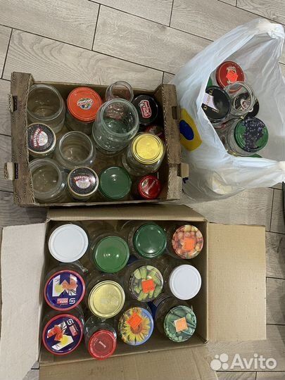 Банки стеклянные