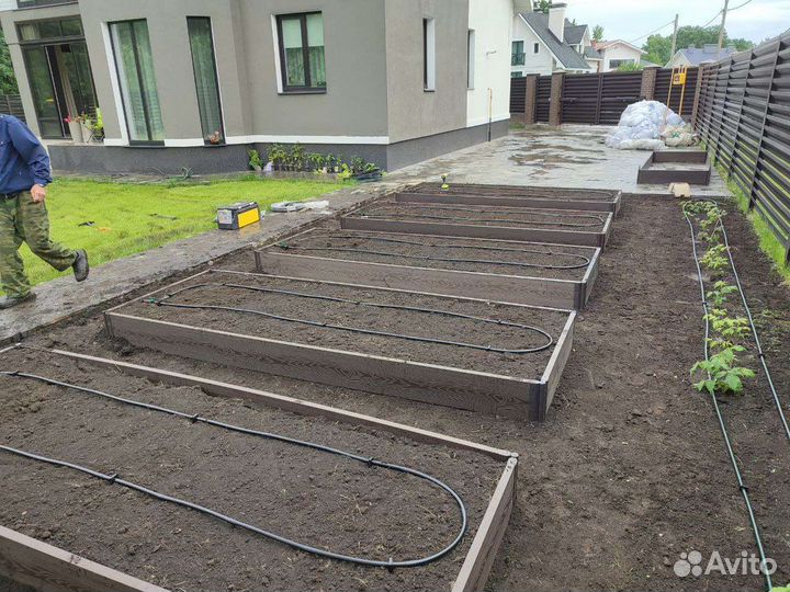 Капельный полив для теплиц и грядок