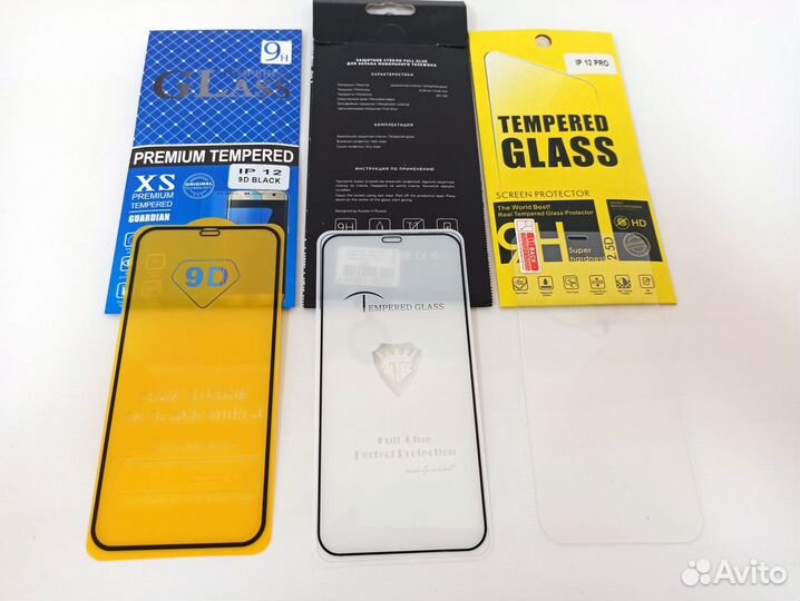 Стекло защитное iPhone 12 / iPhone 12pro