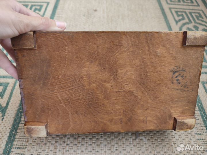 Шкатулка деревянная СССР