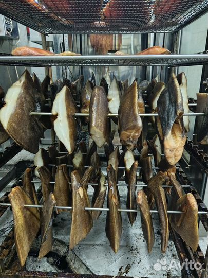 Палтус холодного копчения