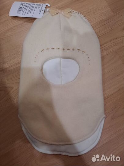 Шапка шлем для девочки