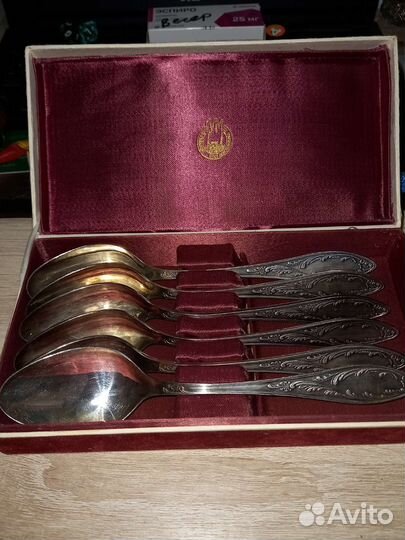 Ложки столовые мельхиор.Новые. СССР