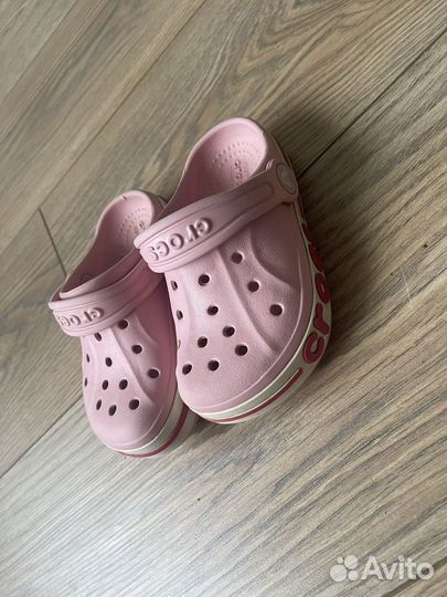 Сабо crocs c8 для девочки