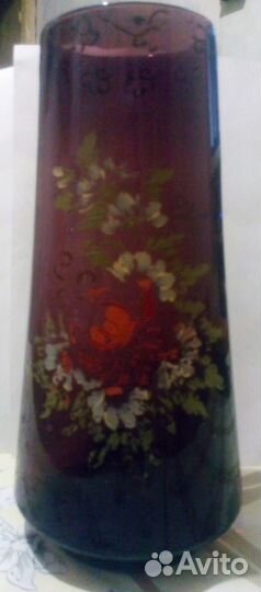 Вазы для фруктов. Цветное стекло СССР