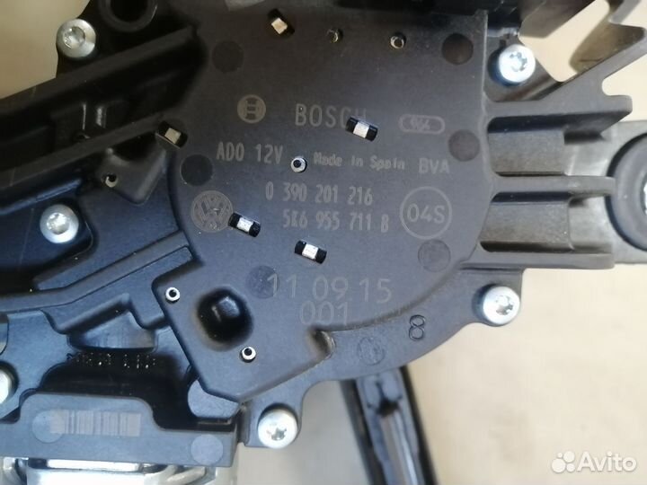 Моторчик стеклоочистителя задний для VW Golf VI