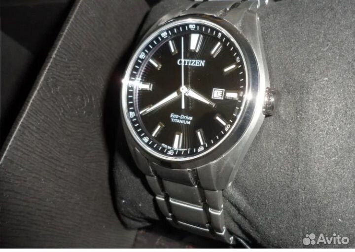 Citizen Super Titanium Eco-Drive титан -AW1248-80E