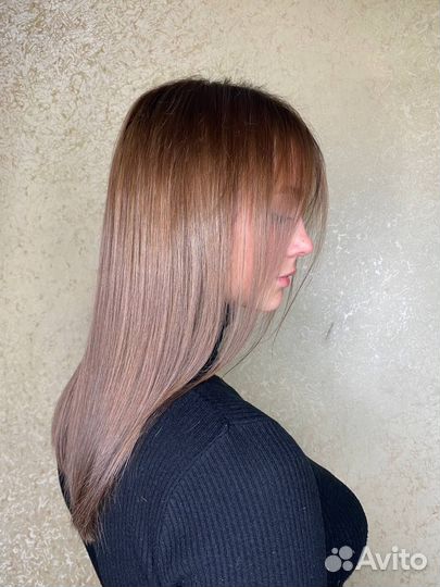 Кератиновое выпрямление волос модель