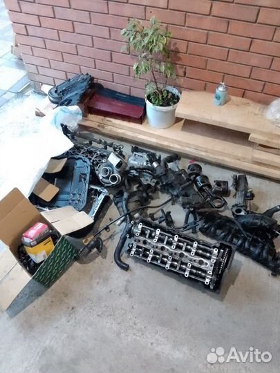 Двигатель в разборе