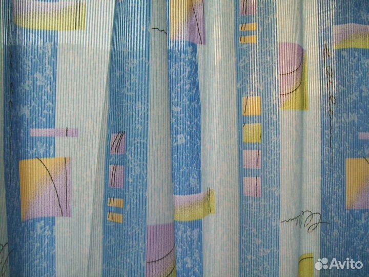 Штора (1 штука),выс. 2м.65 см шир 1.5 метра