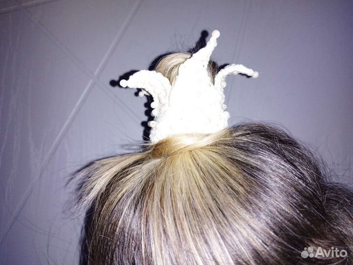 Вязаные короны принцессам и принцам