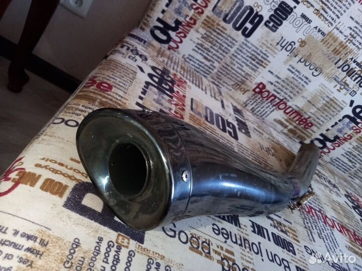 Выхлоп мопед, мотоцикл 45мм