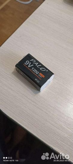 Аккумулятор крона 9v Palo