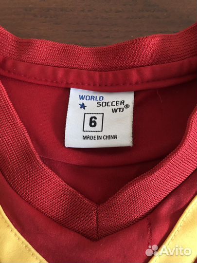 Футбольная форма на мальчика 4-6 лет