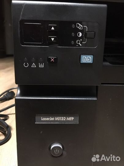 Мфу HP LaserJet M1132 принтер лазерный ч/б
