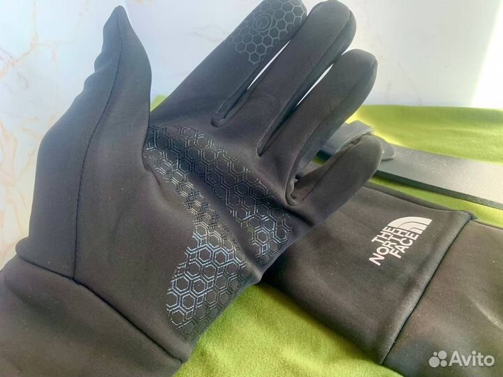 Мужские перчатки the north face осень зима