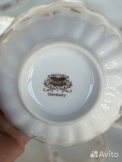 Сервиз Флориана (Вьюн) 6 перс. 45 предм.с розетк