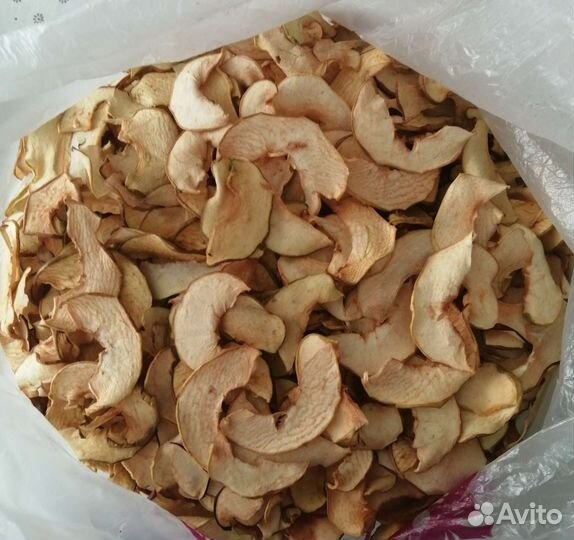 Яблоки сушёные