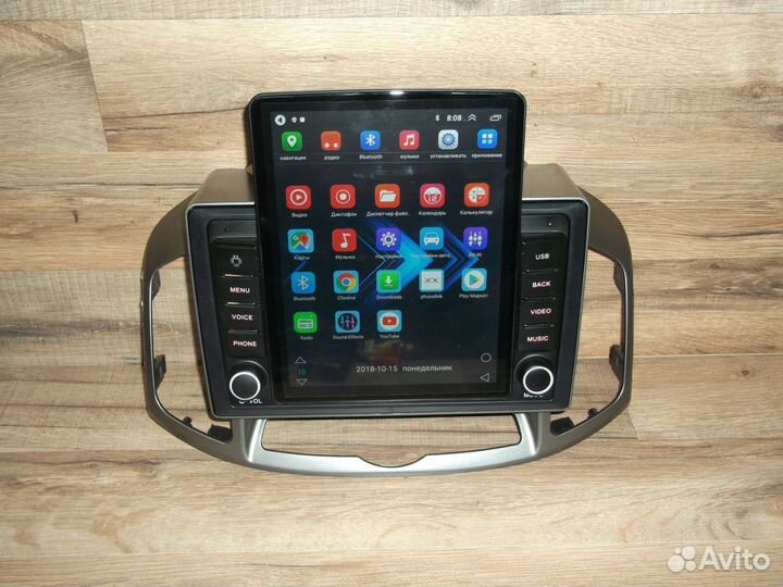 Магнитола Chevrolet Captiva Tesla 2011-2015 года