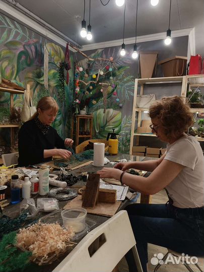 Мастер-класс Гербарий в стекле Спб