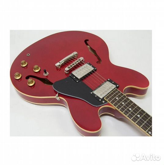 Полуакустическая гитара Burny RSA70 CR (кейс в ком