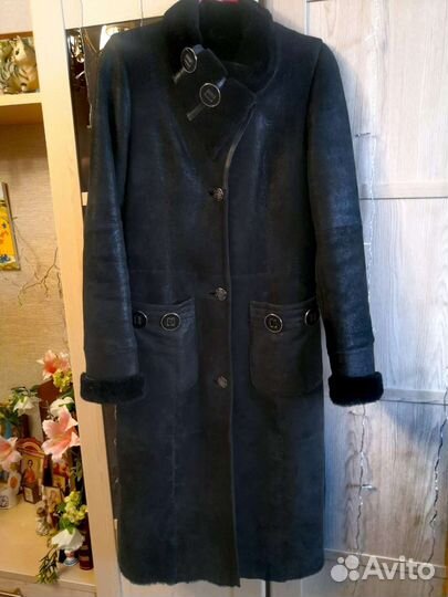 Дубленка натуральная, подкладка- мутон