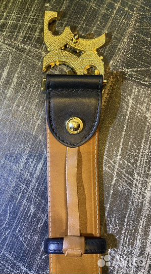 Мужской кожаный ремень billionaire. Оригинал