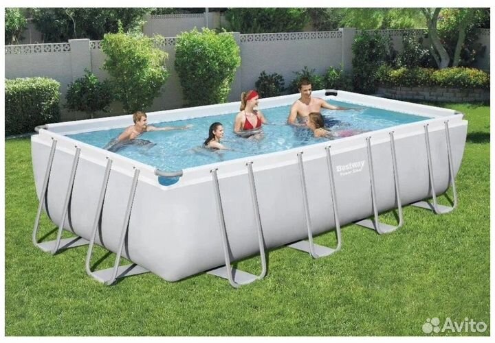 Бассейн Bestway Power Steel Frame 549х122 см