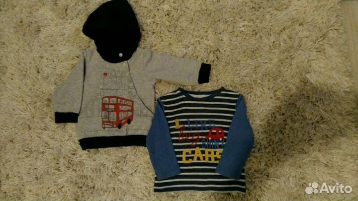 Вещи на мальчика Mothercare, 9-12 мес