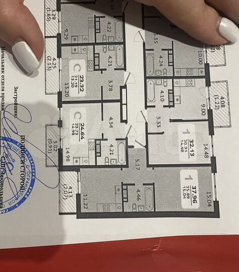 Квартира-студия, 24,6 м², 5/19 эт.