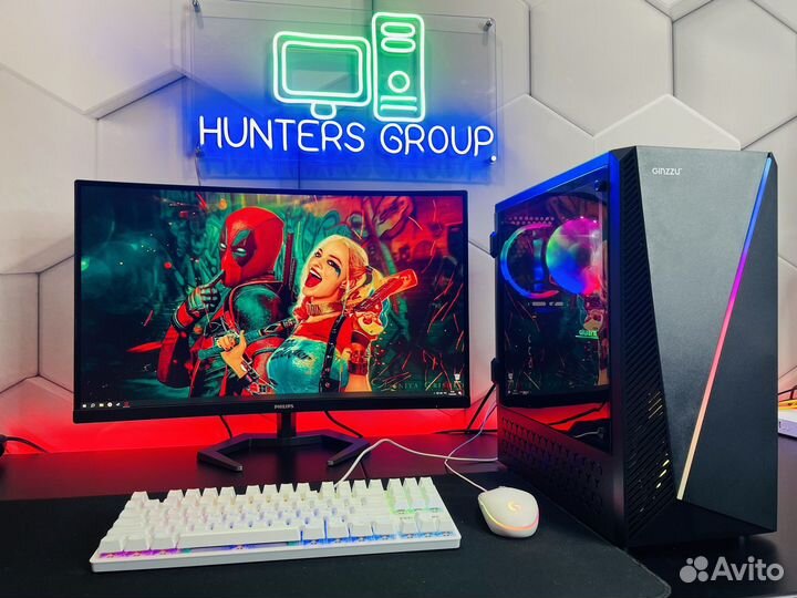 Игровой Компьютер Intel i5 7400/Rtx 3050 8Gb