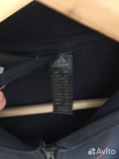 Олимпийка adidas синего цвета рост 152