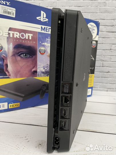Приставка PS4 Slim 1Тб 3 ревизия (как новая)