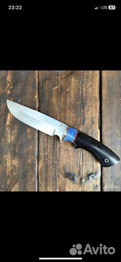Нож охотничий ручной работы сталь bohler N 690