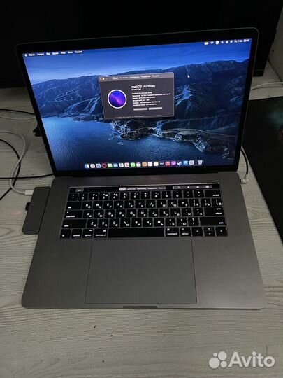 Macbook pro 15 2016 touch bar