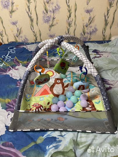 Развивающий коврик манеж для малыша