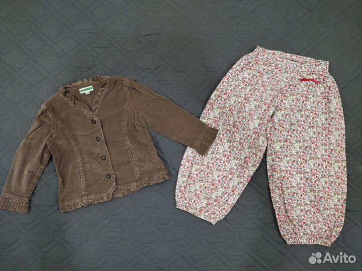 Пакет одежды д/дев на 4-6 лет
