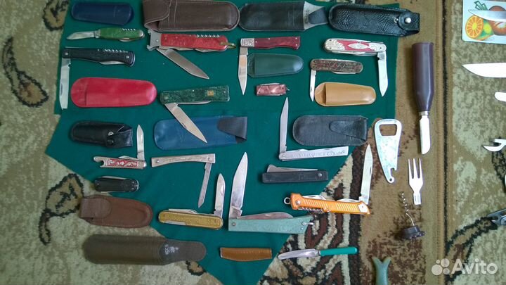 Складные ножи ссср-турист,рыбка и пр