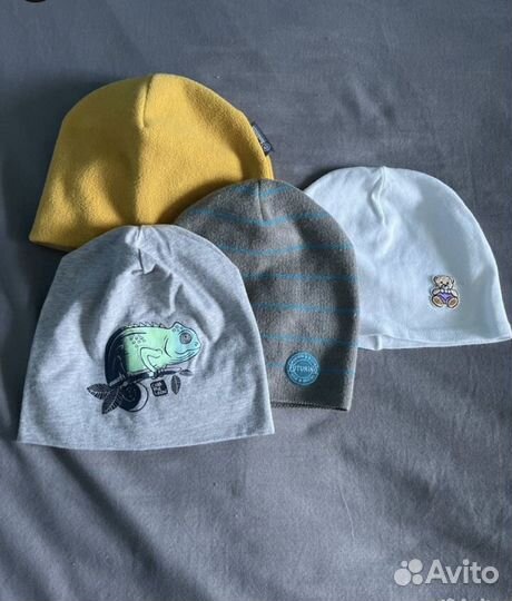 Шапки, панамы детские