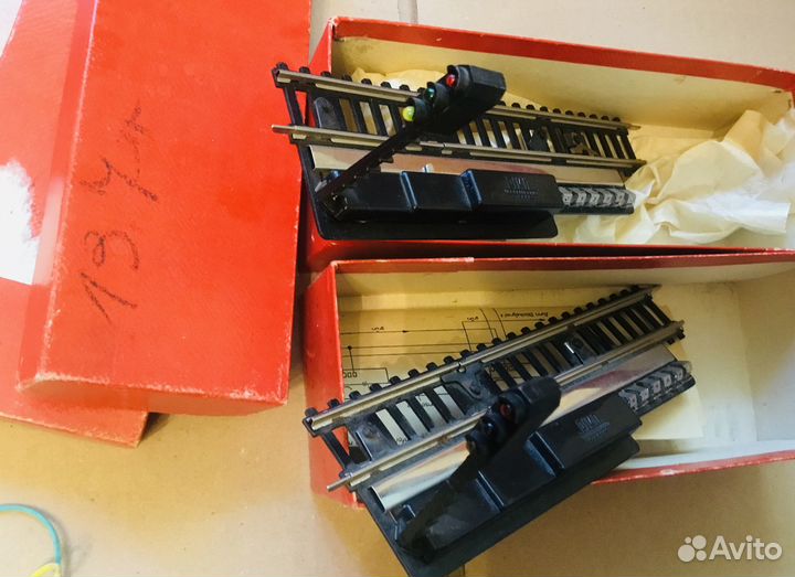 16,5мм(ho) 1шт светофор-блоксигнал пр-во piko ГДР