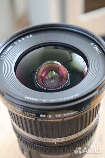 Объектив Canon zoom lens EF-S 10-22 mm 16:3.5-4.5