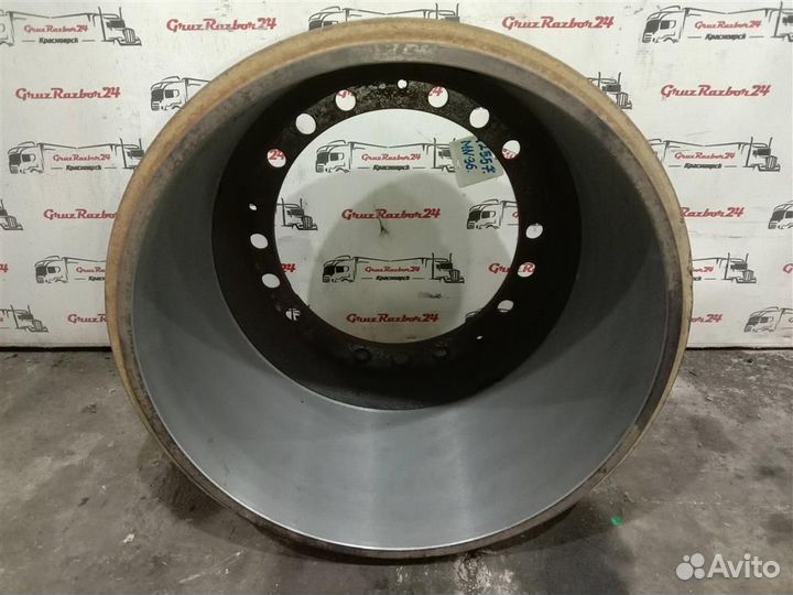 Барабан тормозной задний MAN 81501100144