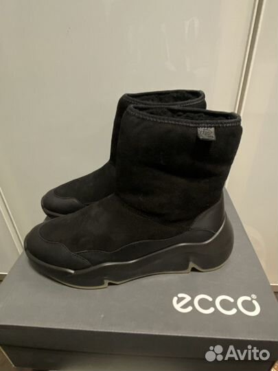 Сапоги зимние ecco chunky