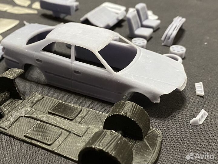 Toyota Mark 2 100 Сборная модель 3ddanya