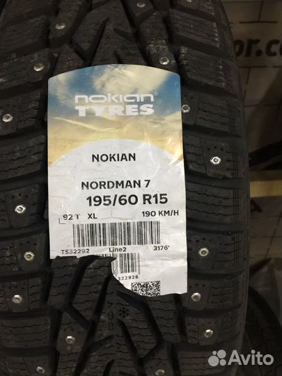 Nokian Tyres Nordman 7 195/60 R15 92T