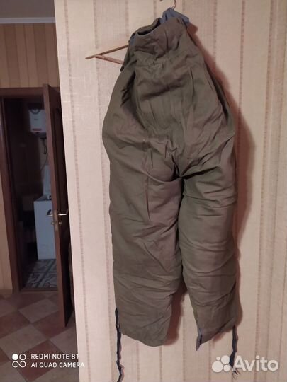 Полукомбинезон утепленный для рыбалки и охоты