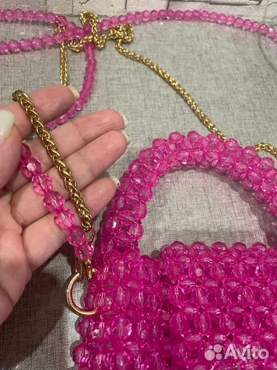 Сумка из бусин ручной работы