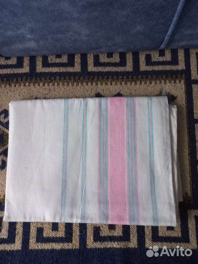 Постельное белье льняные простыни времен СССР