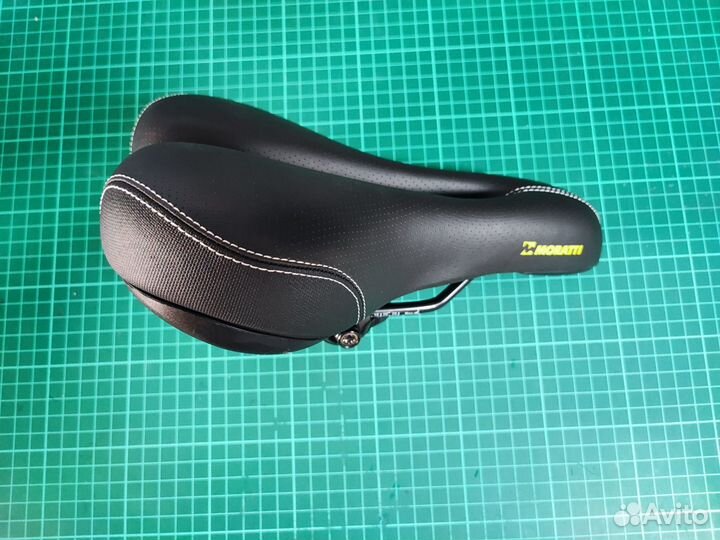 Седло для велосипеда кожаное