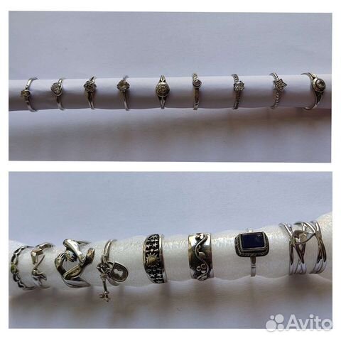 Кольцо серебро 925